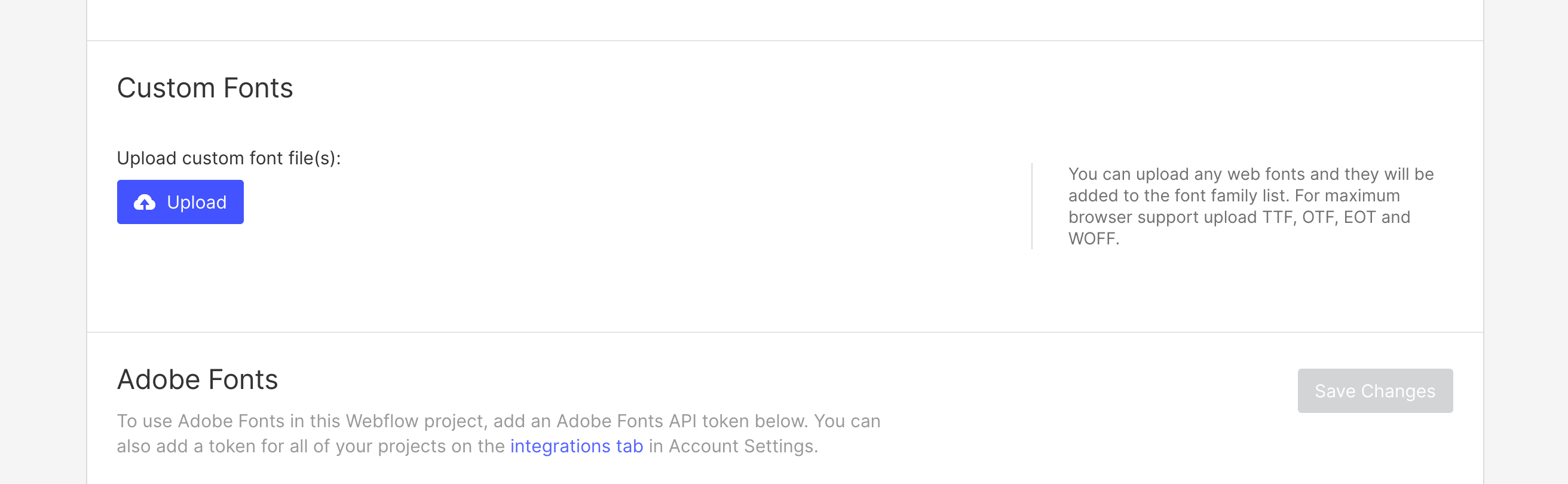 Custom Typography - DeFi X Webflow Template